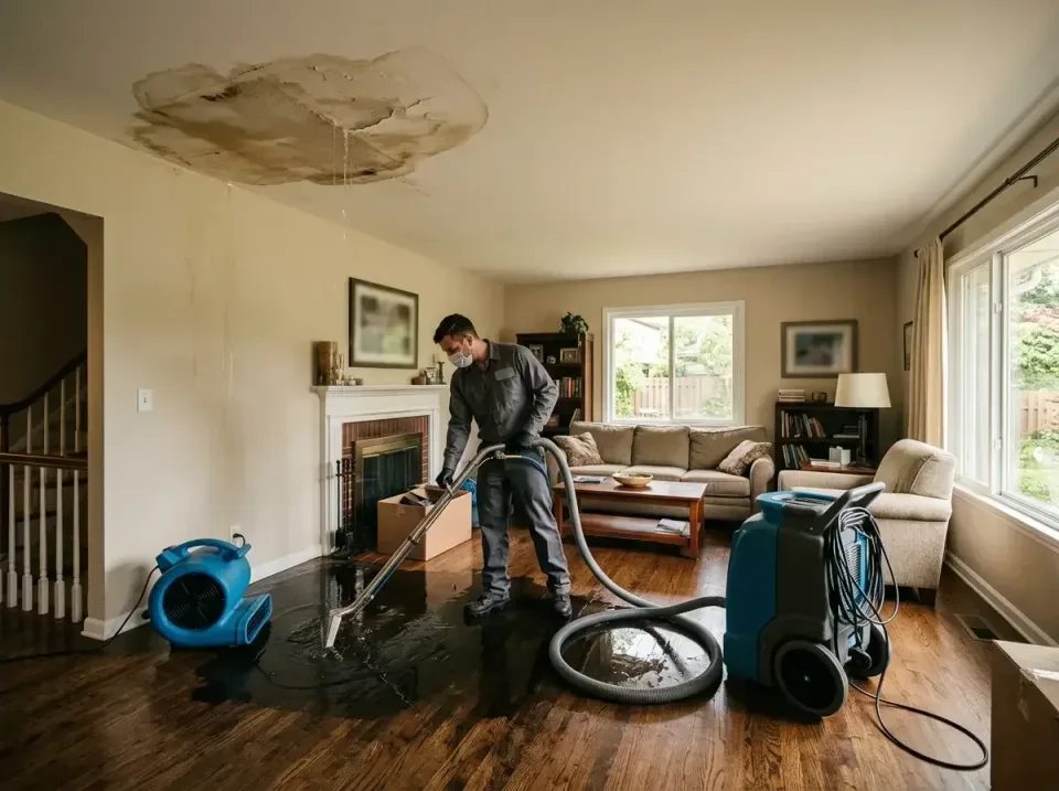 attic-pipe-burst-ceiling-drip-008 — frequently asked questions, Water Damage Restoration & Carpet Care in Woodcrest, CA